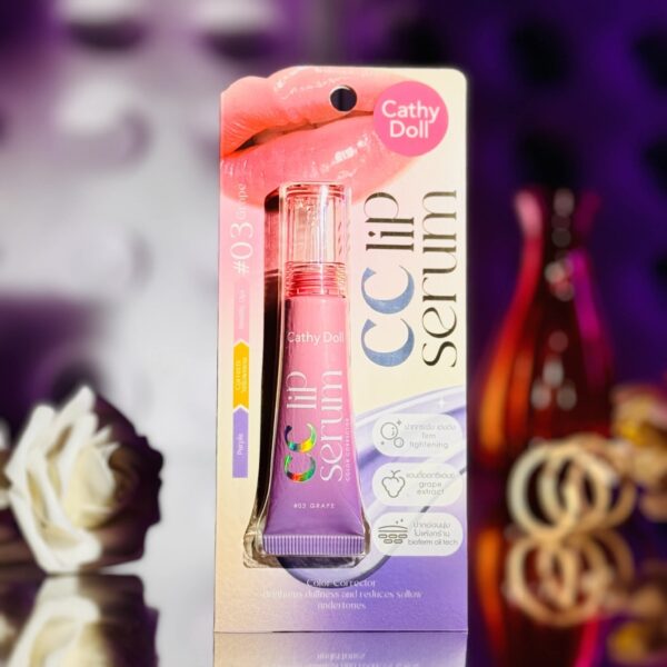 CATHY DOLL CC LIP SERUM (10G) GRAPE FLAVOUR MADE IN THAILAND